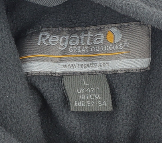 Regatta Men's Grey Pullover Sweatshirt L, Fleece