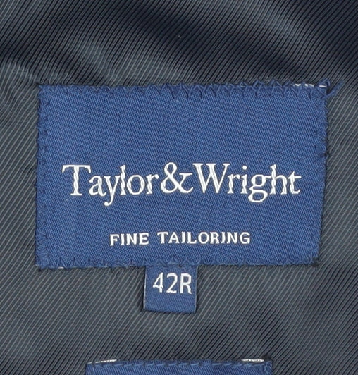 Taylor & Wright Grey Men's Regular Blazer 42R