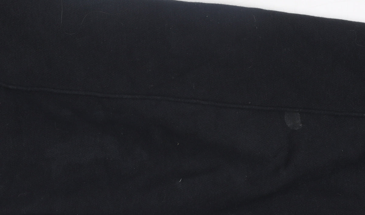 Nike Girls Black Jogger Trousers S Elastic Waist