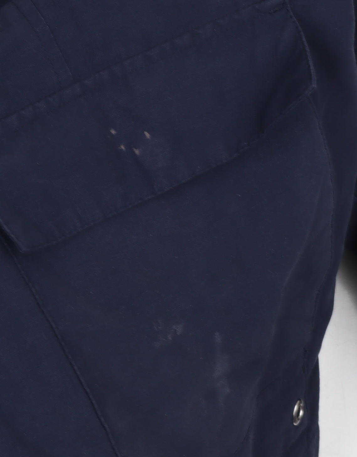 Marks & Spencer Women's Blue Hooded Rain Jacket Size 10
