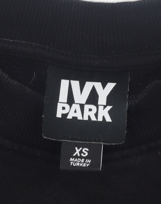 Ivy Park Unisex Black XS Pullover Sweatshirt