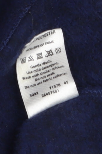 Crane Men's Blue Windbreaker Jacket, M