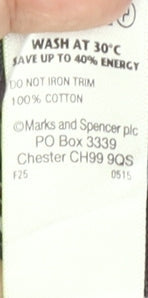 Marks & Spencer Men's Small Striped Dress Shirt