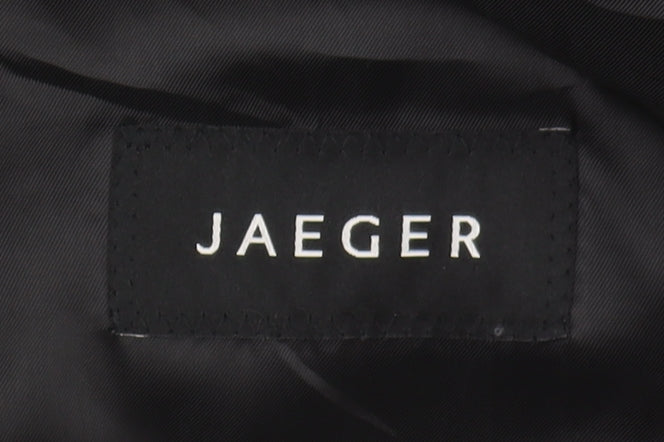 Additional view of Jaeger Men's Grey Wool Blazer 40R Classic Style