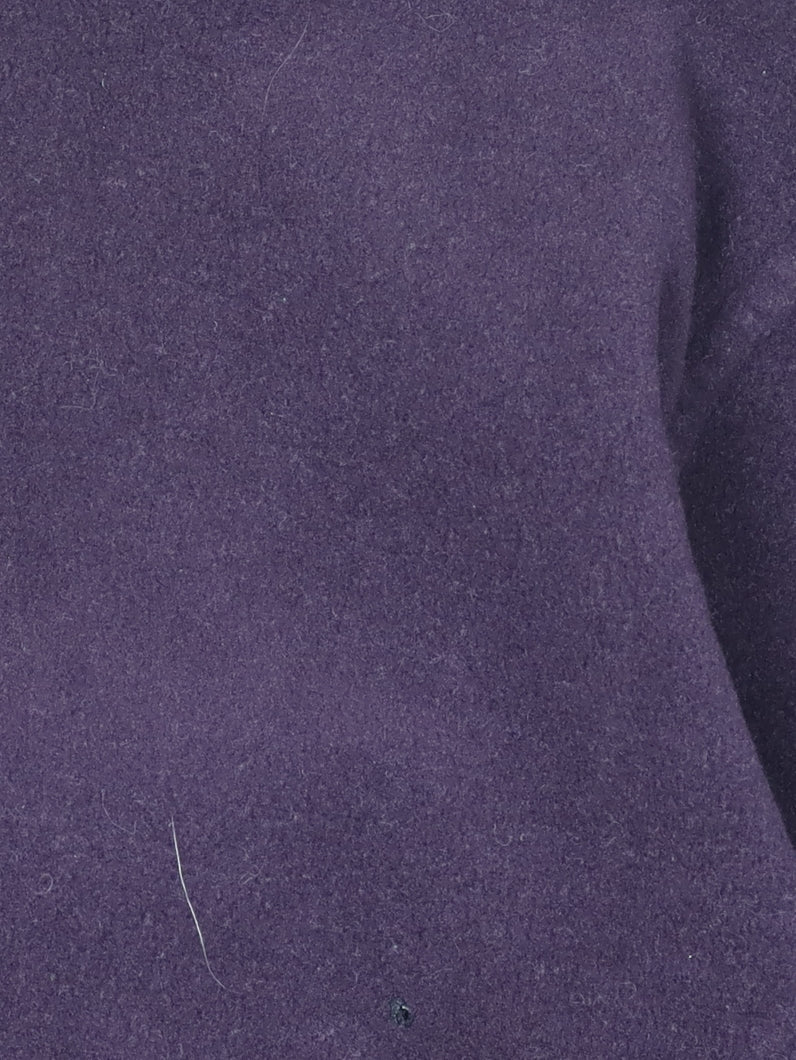 Marks & Spencer Women's Purple Fleece Jacket Size 8