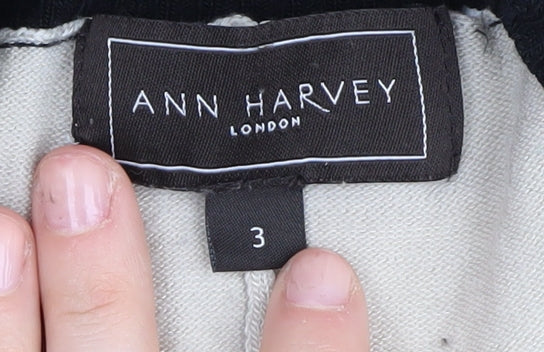 Ann Harvey Women's Striped Cardigan - Size 3