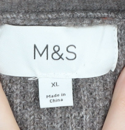 Marks & Spencer Women's Brown XL Cardigan
