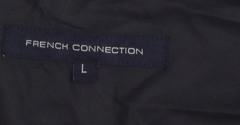 French Connection Women's Black Anorak Jacket L