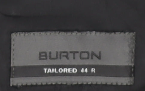 Burton Men's Grey Blazer Jacket 44R Regular Fit