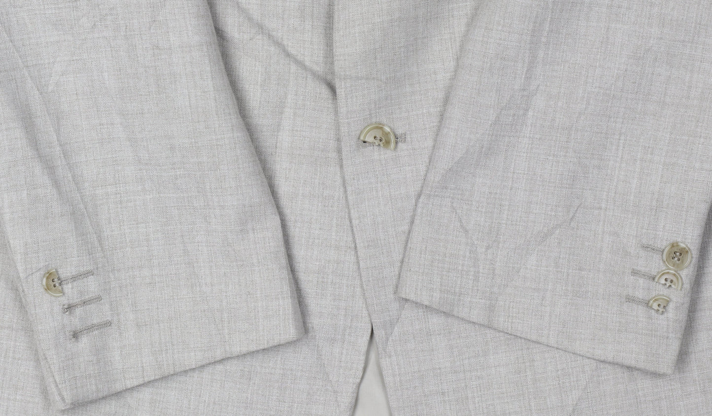 Gurteen Men's Beige Suit Jacket 38R Regular
