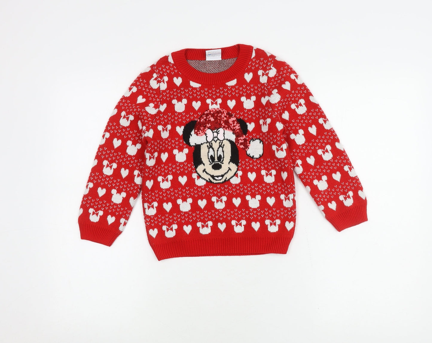 Disney Clothing Bundle - 5 Pack Preloved Girls Jumpers & Cardigans