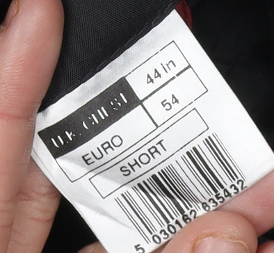 Burton Menswear Black Blazer, Men, Size 44S