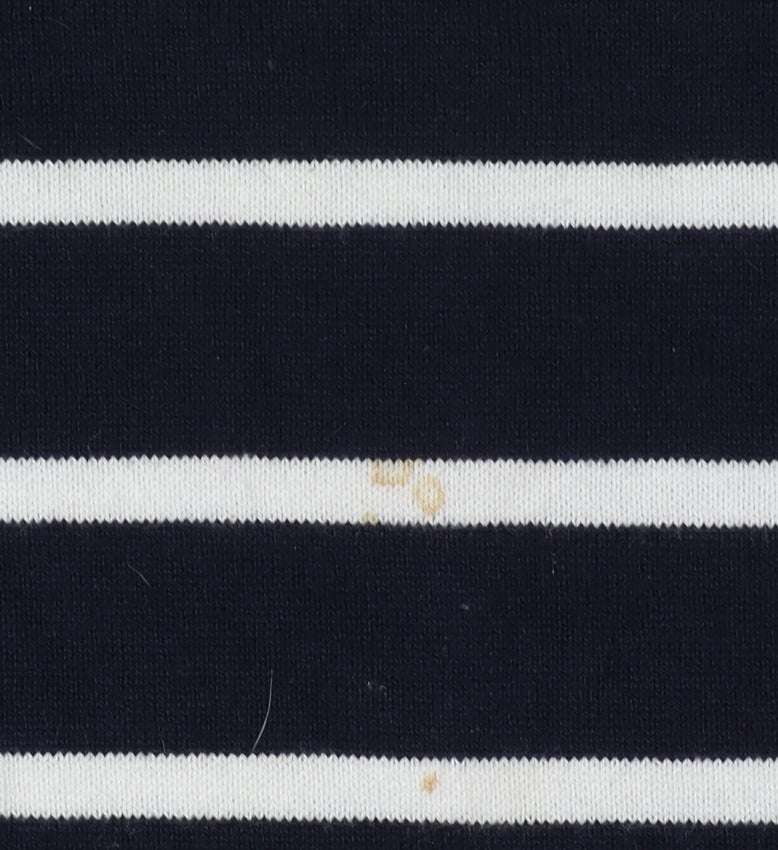 M&Co Women’s Blue Striped Pullover Jumper Size 16