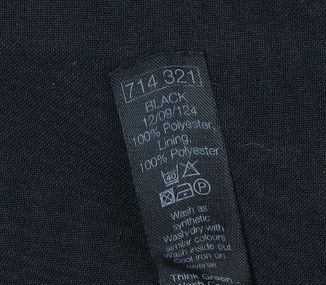 M&Co Women's Black Sleeveless Dress - Size 10