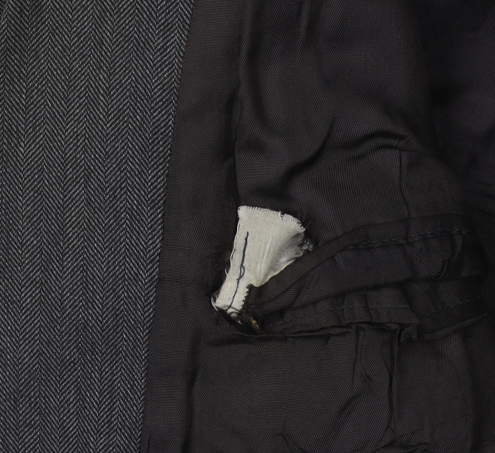 Marks & Spencer Men's Grey Single-Breasted Blazer 40L