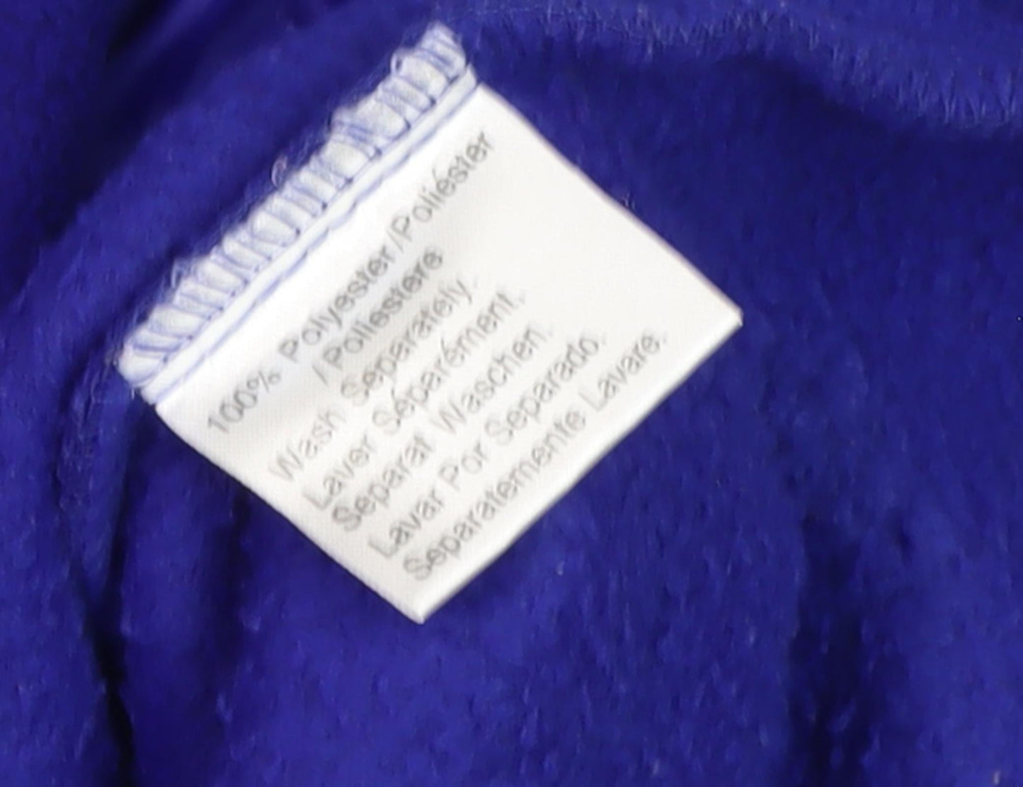 Regatta Blue Unisex M Lightweight Fleece Sweatshirt