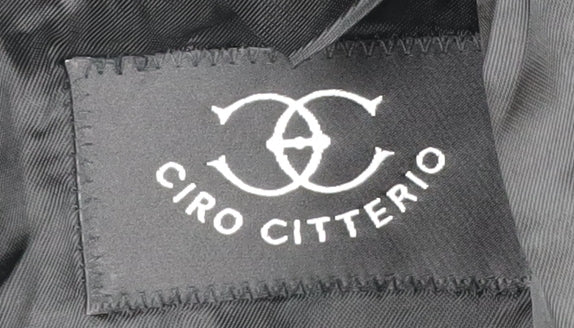 Ciro Citterio Men's Black Tuxedo Blazer, Size 40L