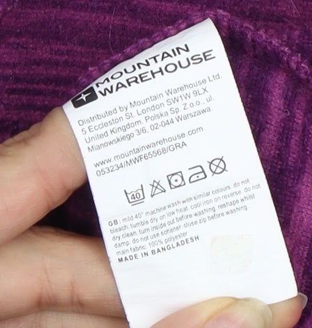 Mountain Warehouse Women's Purple Sweatshirt Size 14