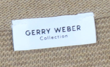 Gerry Weber Women's Beige Pullover Jumper Size 8