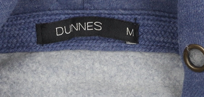 Dunnes Men's Blue Full Zip Hoodie, Medium