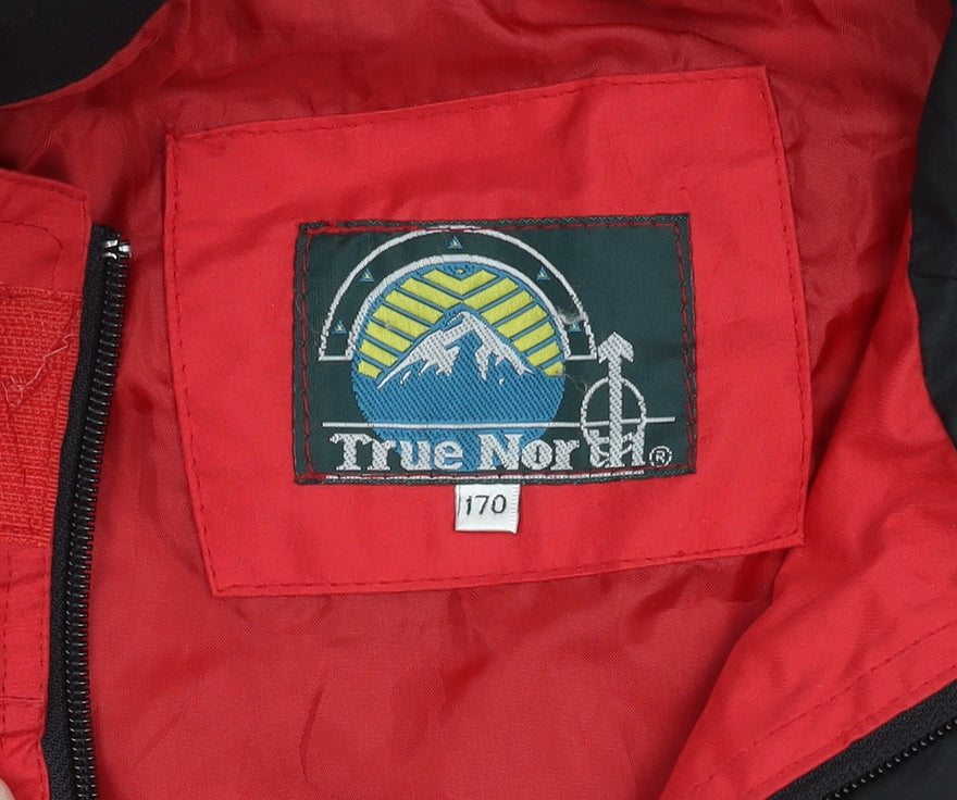 True North Red Puffer Jacket Unisex Size 170