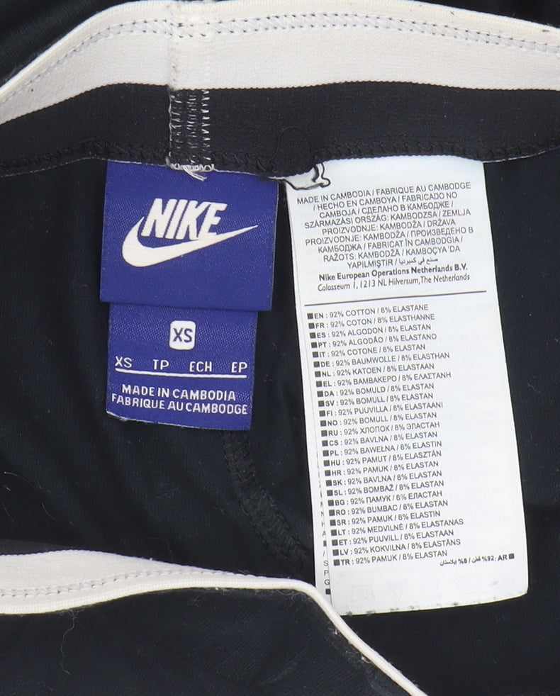 Nike Women's Black XS Leggings with Logo