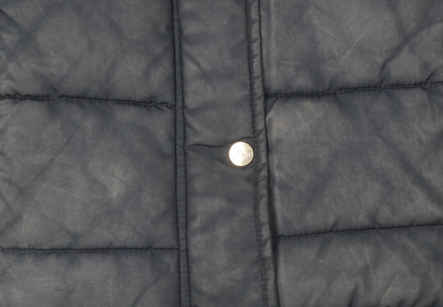 Topshop Black Women's Puffer Jacket Size 10