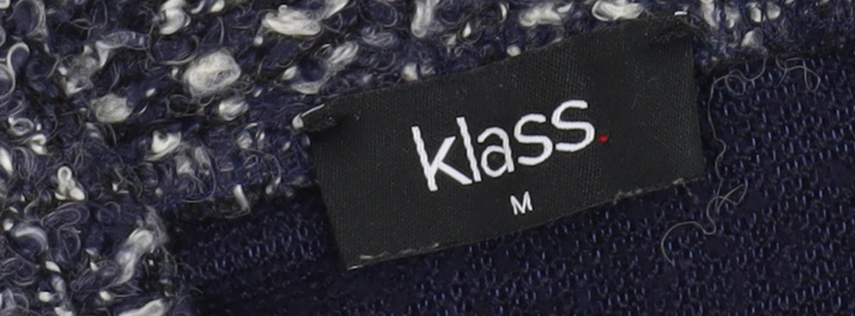 Klass Women's Black Cowl Neck Jumper M