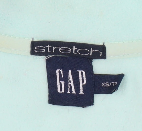 GAP Women's Blue High Neck Pullover Sweatshirt XS