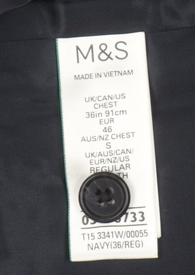 Marks & Spencer Men’s Blue Waistcoat Size 36R