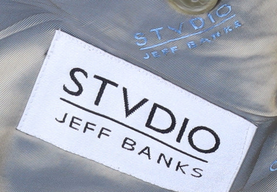 STVDIO Jeff Banks Men's Beige Blazer Size 44