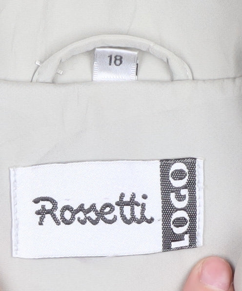 Rossetti Women's Ivory Overcoat Size 18