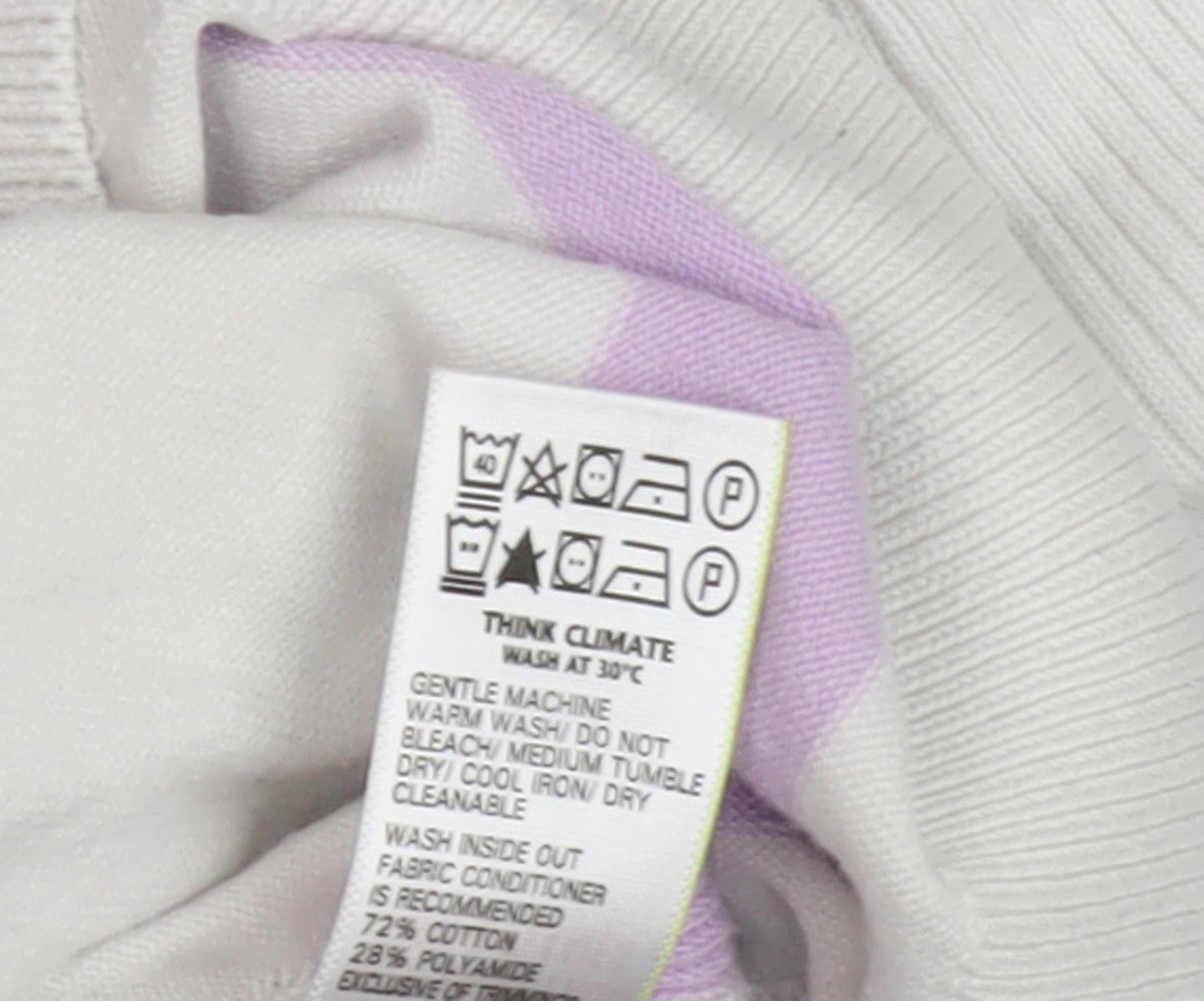 Marks & Spencer Women's Multicoloured Striped Pullover - S
