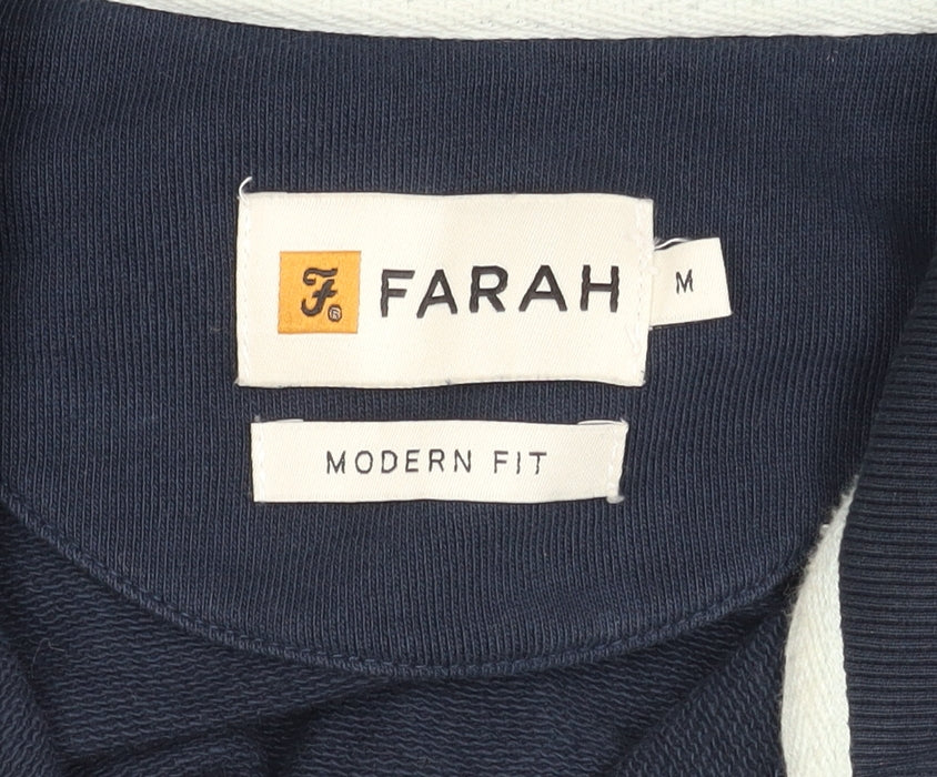 Farah Men's Blue M Pullover Sweatshirt