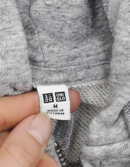 Uniqlo Women’s Grey Hooded Zip Jacket Size M