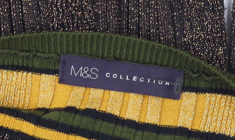 Marks & Spencer Women's Multicoloured Striped Pullover