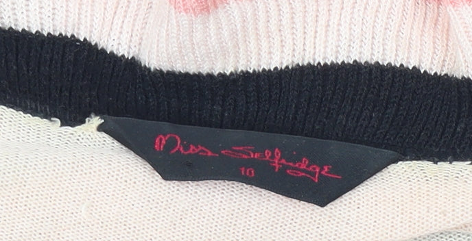 Miss Selfridge Women's Multicoloured Cardigan Size 10