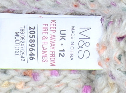 Marks & Spencer Women Multicoloured Pullover Jumper