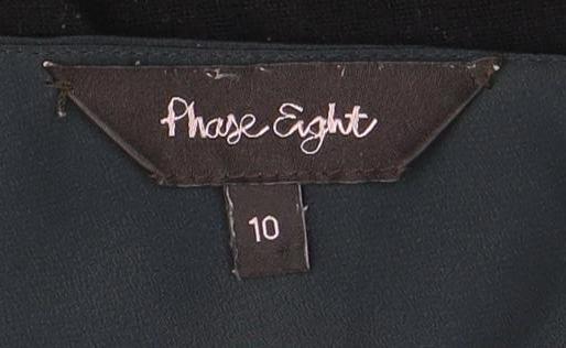 Frank Lyman Women's Black Colourblock Top, Size 10