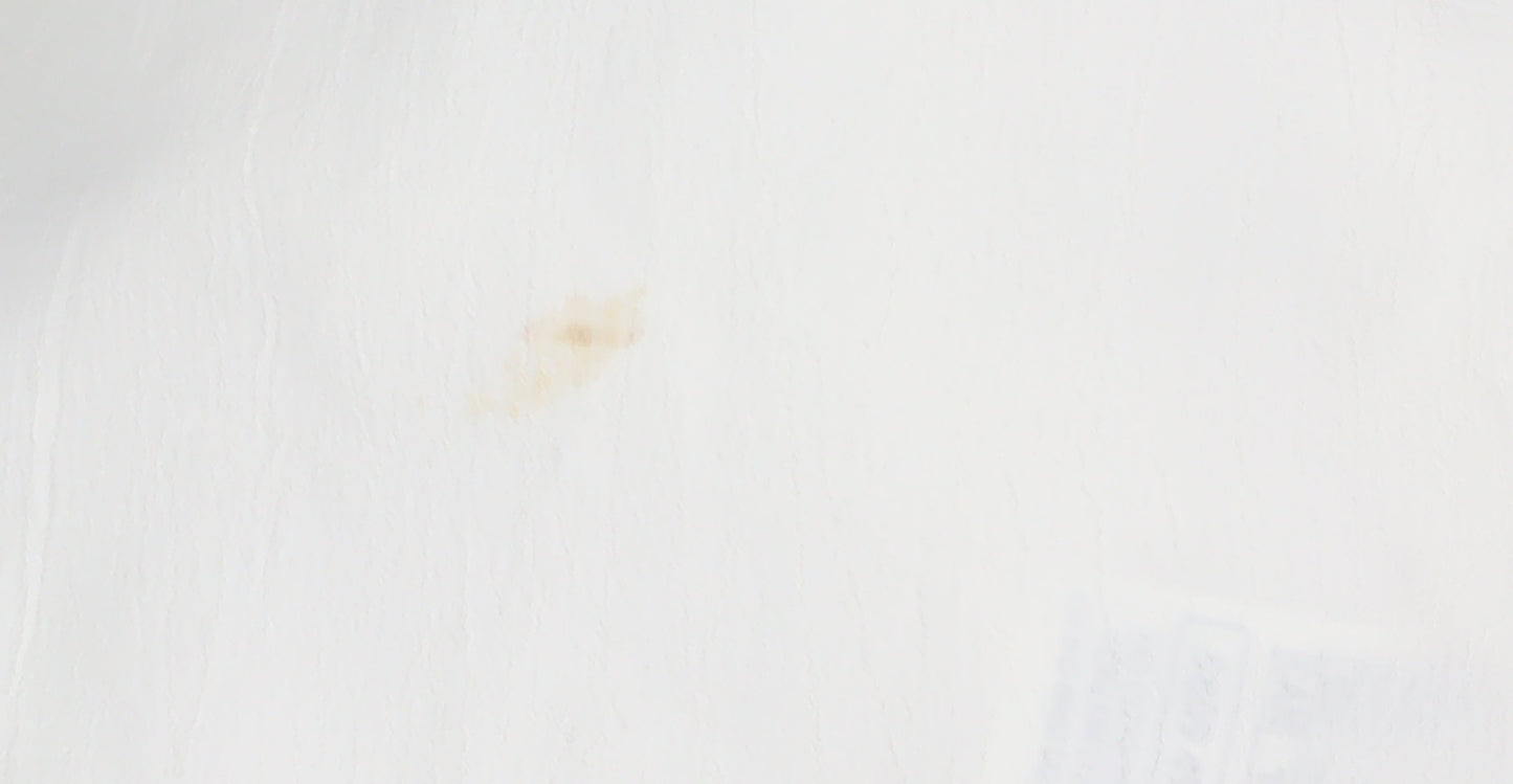 Marks and Spencer Ivory Collared Button-Up Shirt