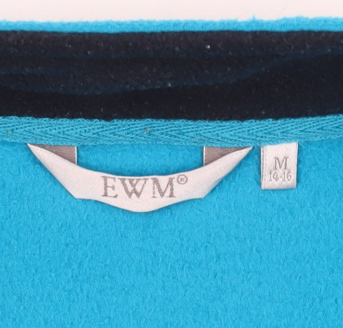 EWM Women's Blue Fleece Jacket Size 14-16