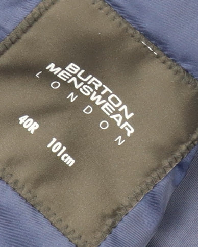 Burton Menswear London Men's Blue Blazer 40R