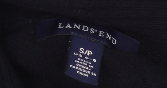 Lands' End Women's Black Cardigan S