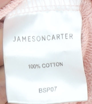 Jameson Carter Men’s Pink Pullover Hoodie Small