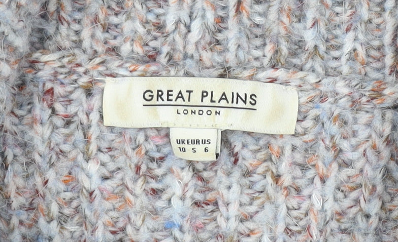 Great Plains Women's Multicoloured Roll Neck Pullover