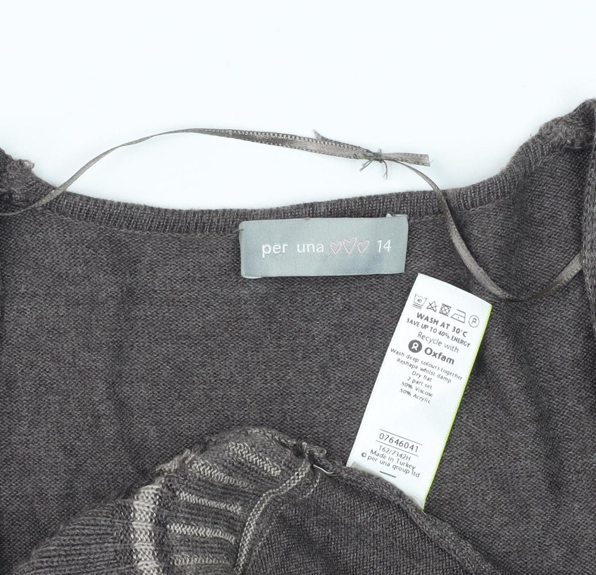 Per Una Women's Brown Cardigan Size 14