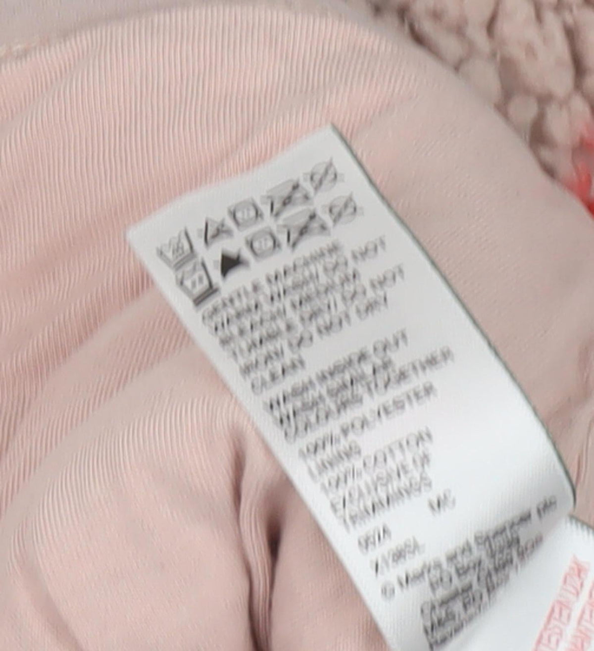 Marks & Spencer Girls Pink Heart Jacket, 12 Months