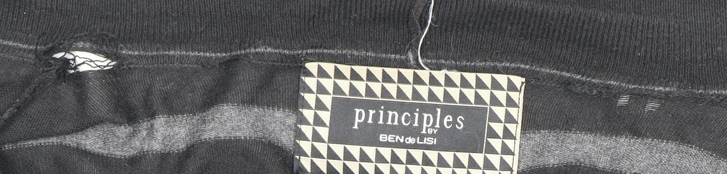 Principles by Ben de Lisi Women's Black Cardigan Size 8
