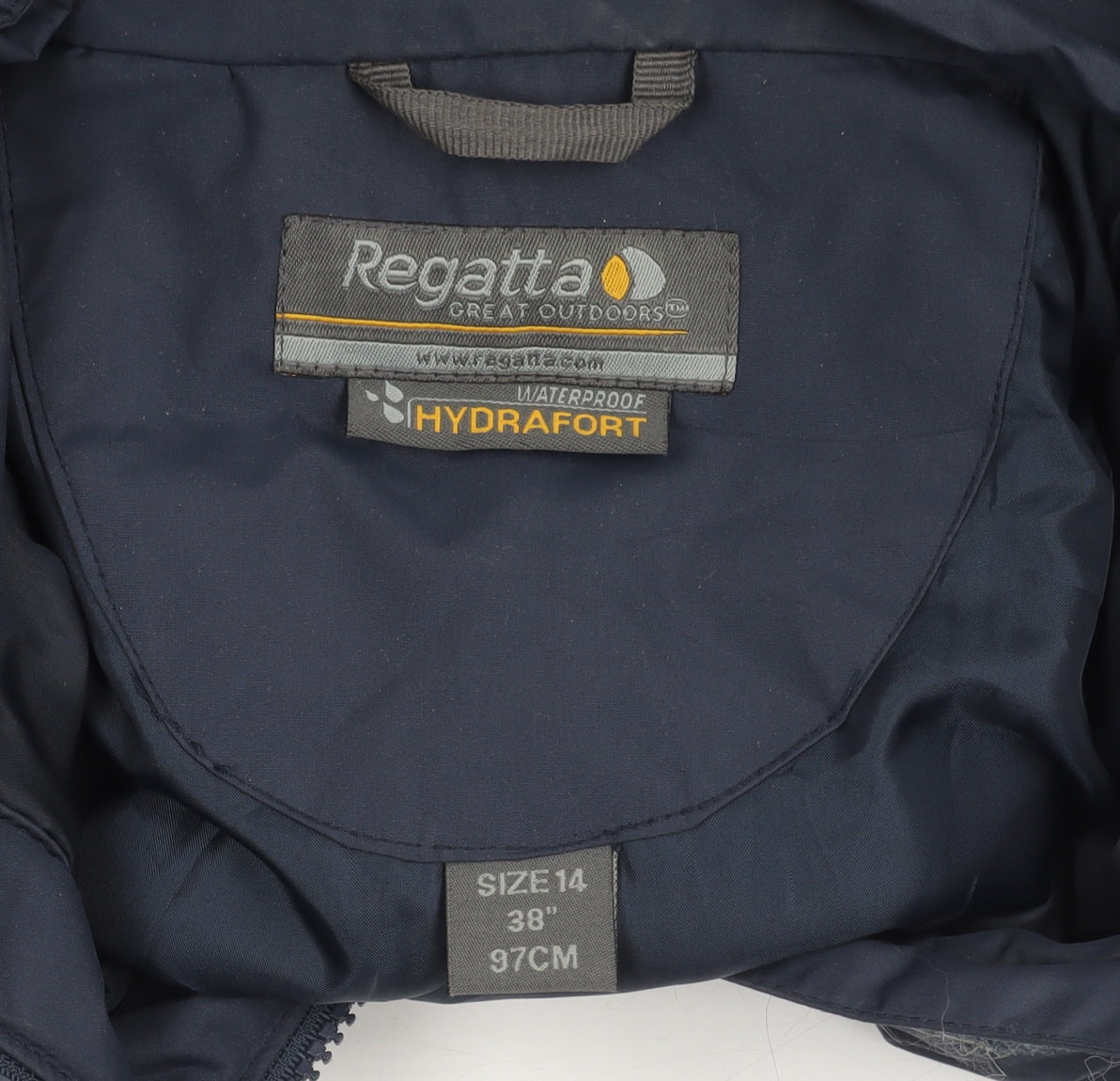 Regatta Men's Blue Waterproof Rain Coat Jacket