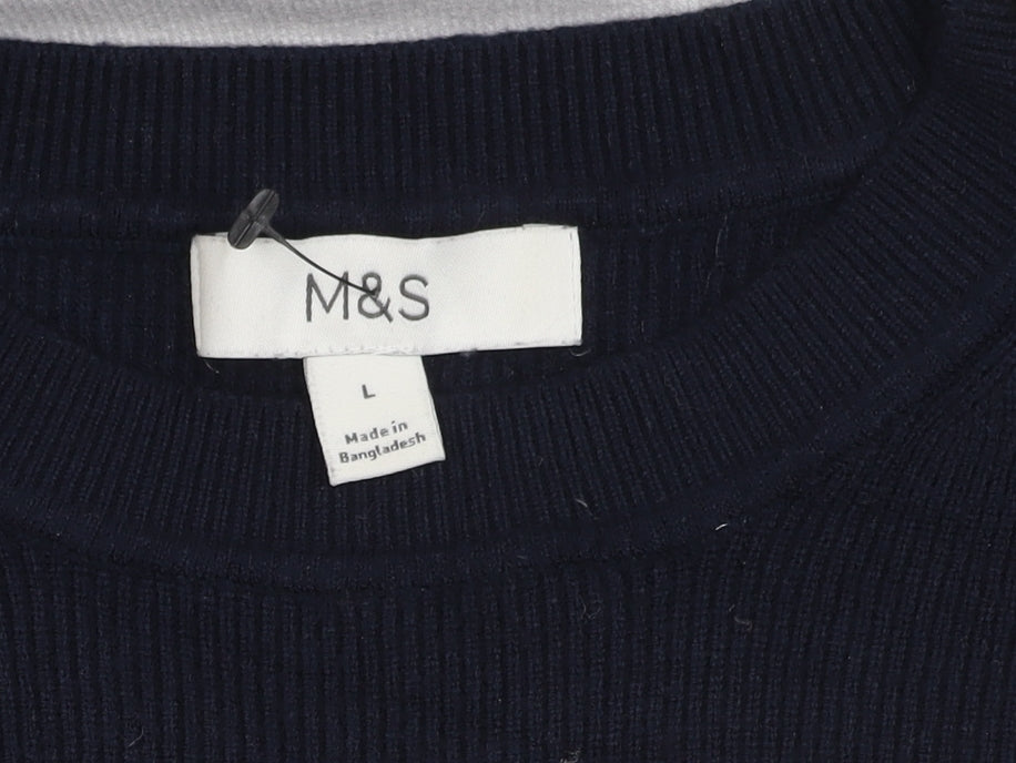 Marks & Spencer Women's Multicoloured Striped Jumper